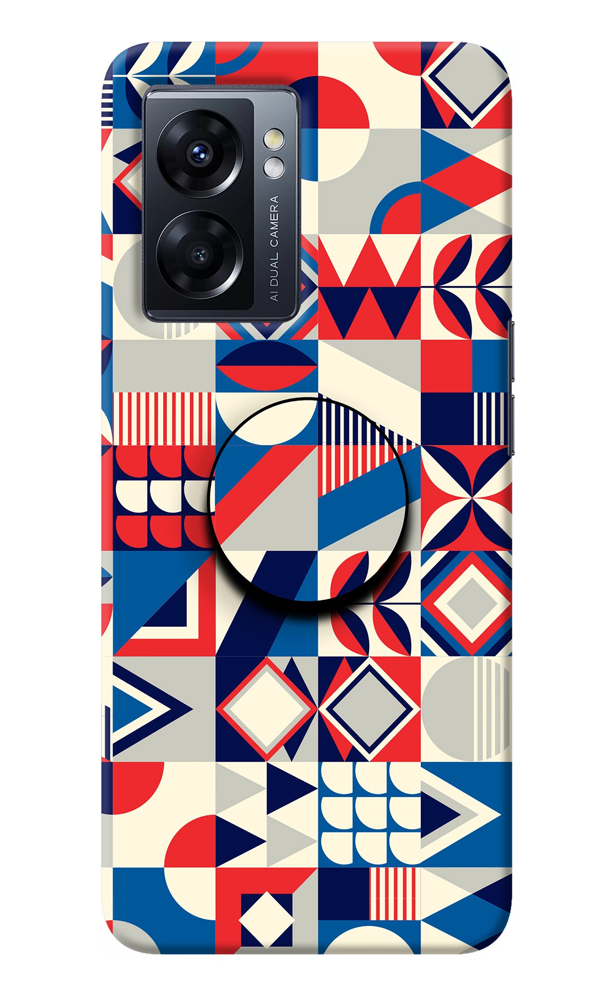 Colorful Pattern Oppo K10 5G Pop Case