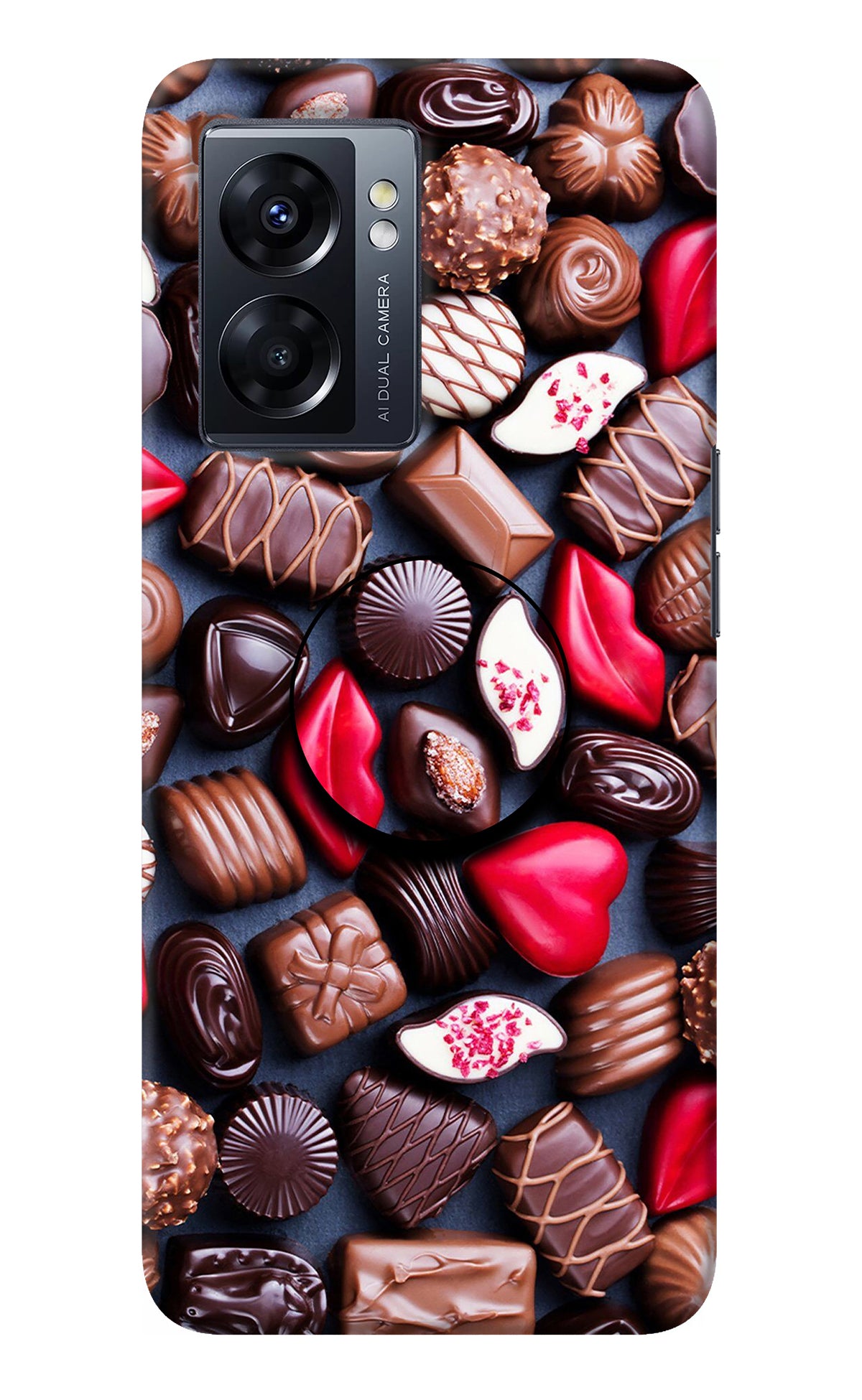 Chocolates Oppo K10 5G Pop Case