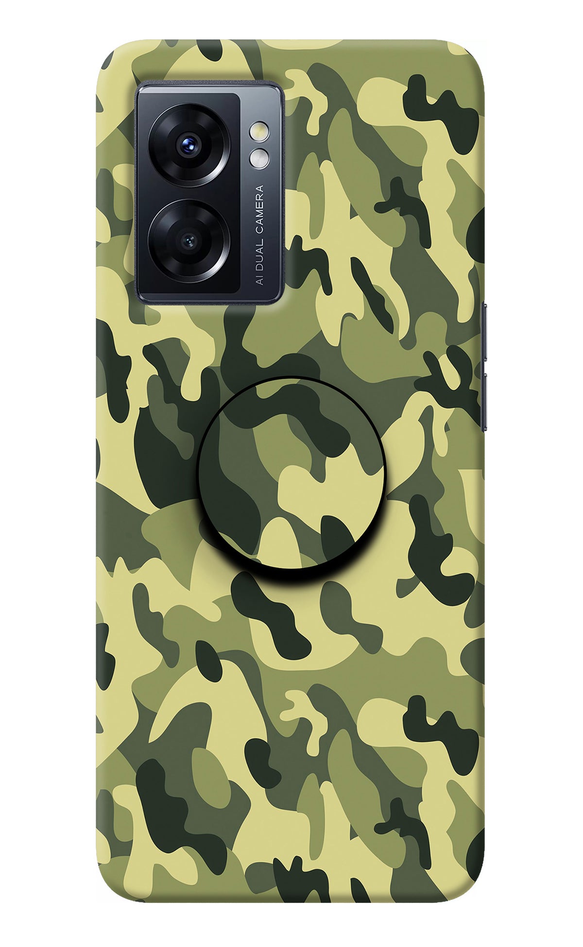 Camouflage Oppo K10 5G Pop Case