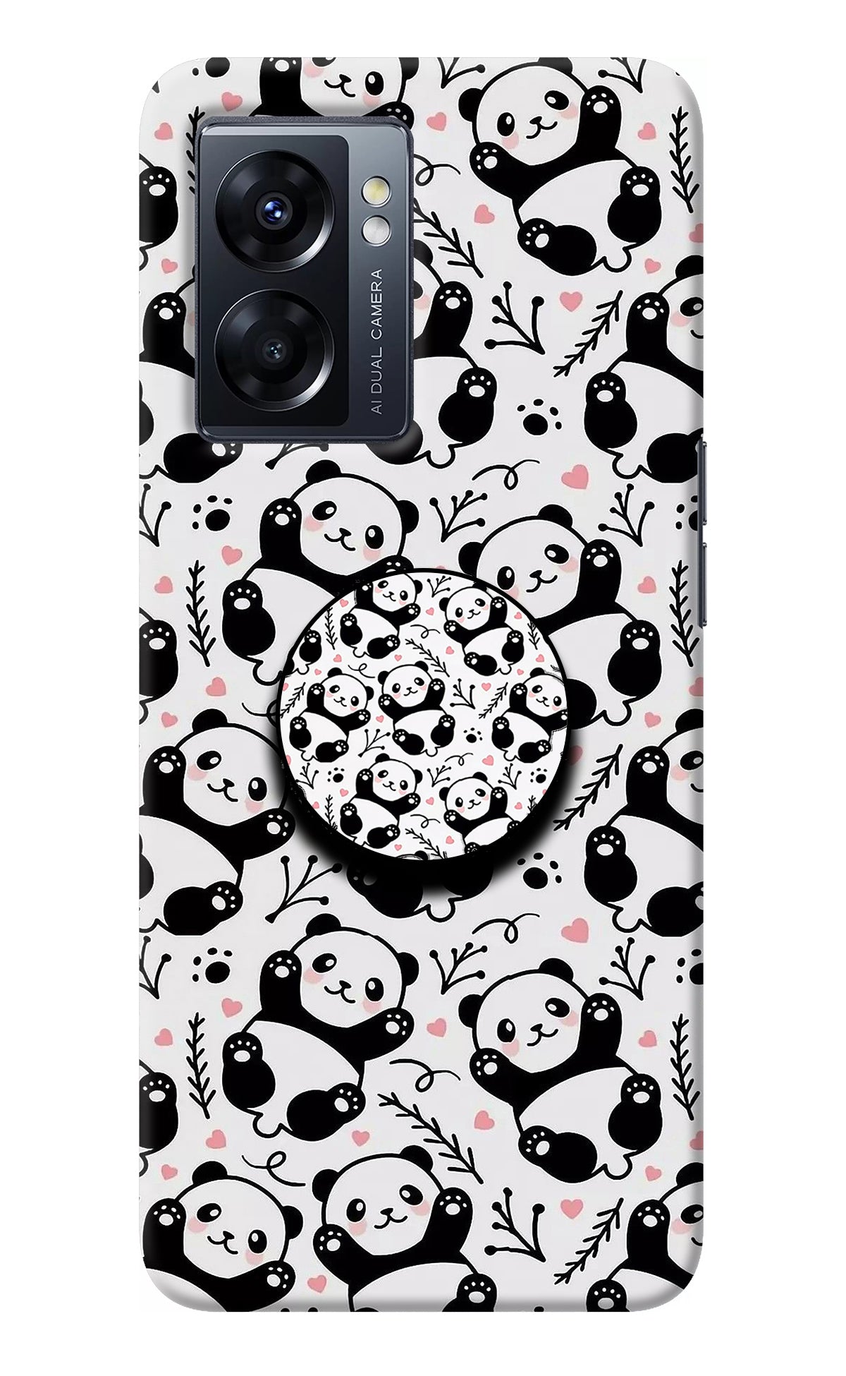 Cute Panda Oppo K10 5G Pop Case