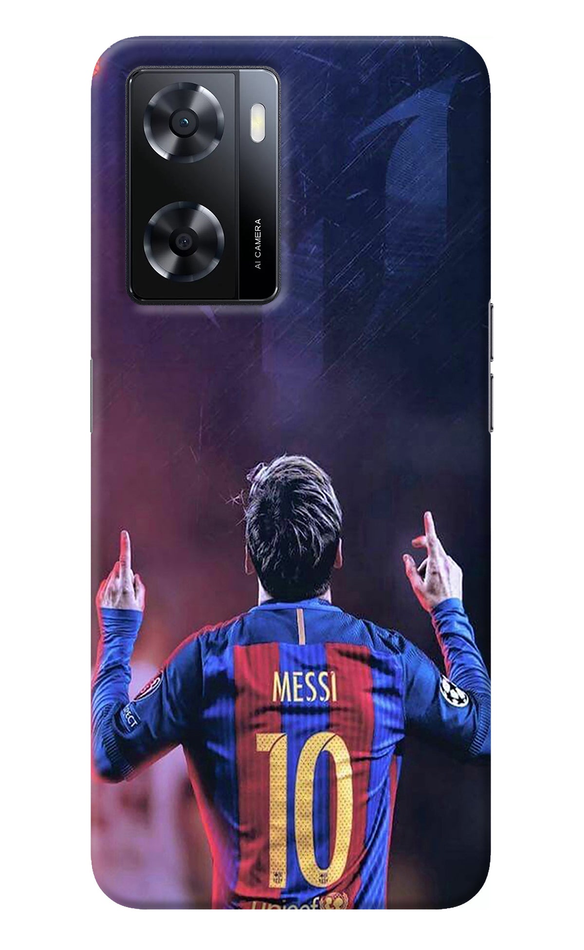 Messi Oppo A57 2022 Back Cover