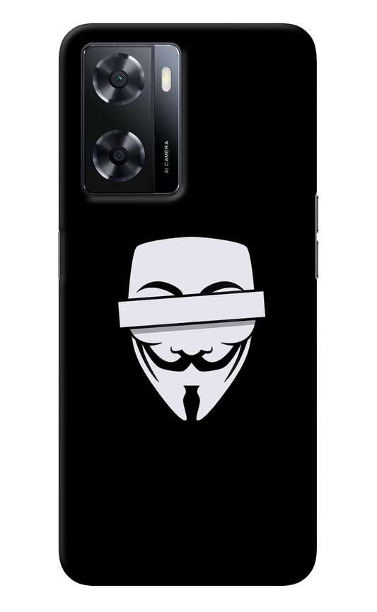 Anonymous Face Oppo A57 2022 Back Cover