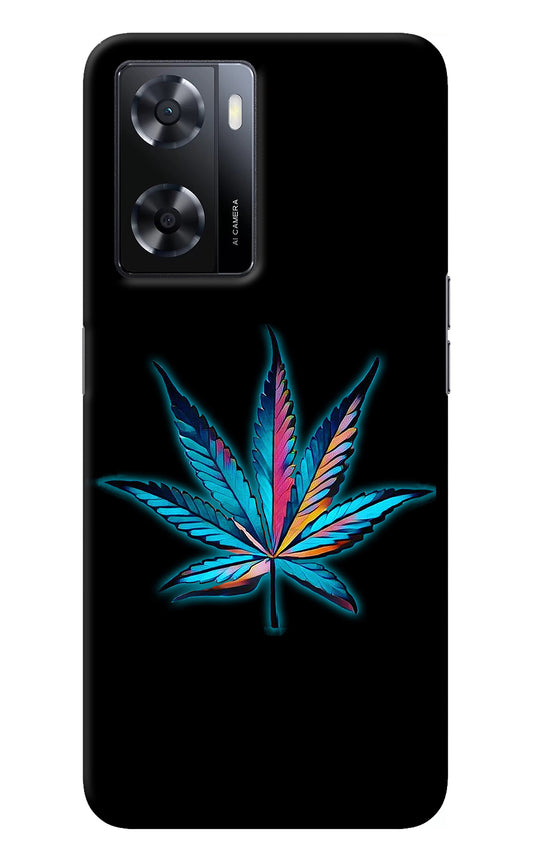 Weed Oppo A57 2022 Back Cover