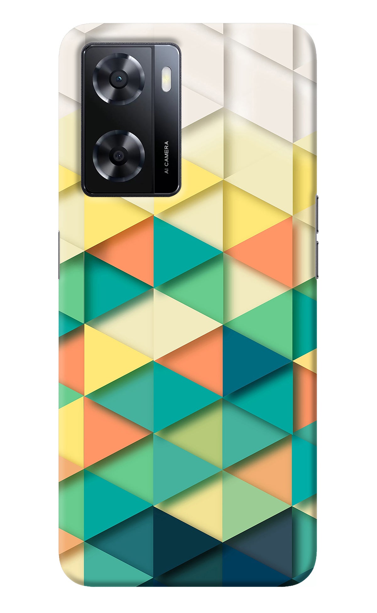 Abstract Oppo A57 2022 Back Cover