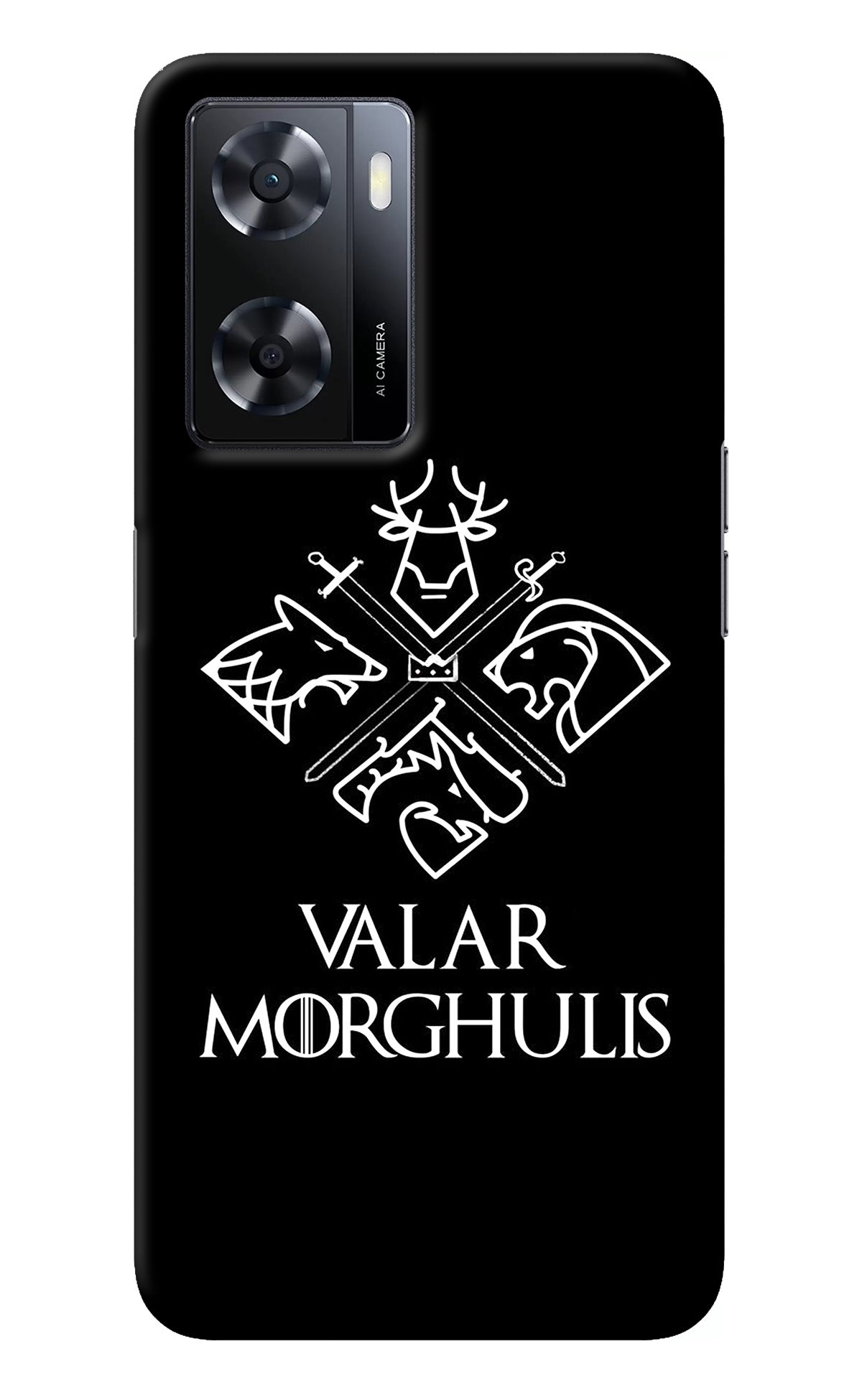 Valar Morghulis | Game Of Thrones Oppo A57 2022 Back Cover