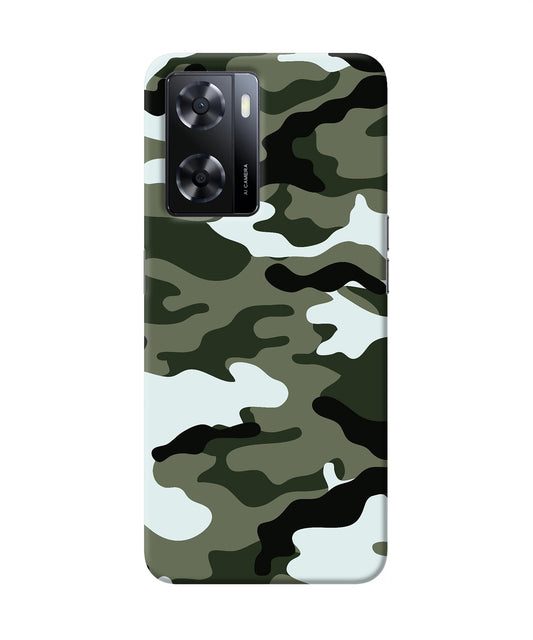 Camouflage Oppo A57 2022 Back Cover