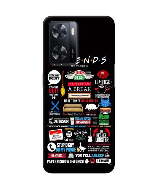 FRIENDS Oppo A57 2022 Back Cover