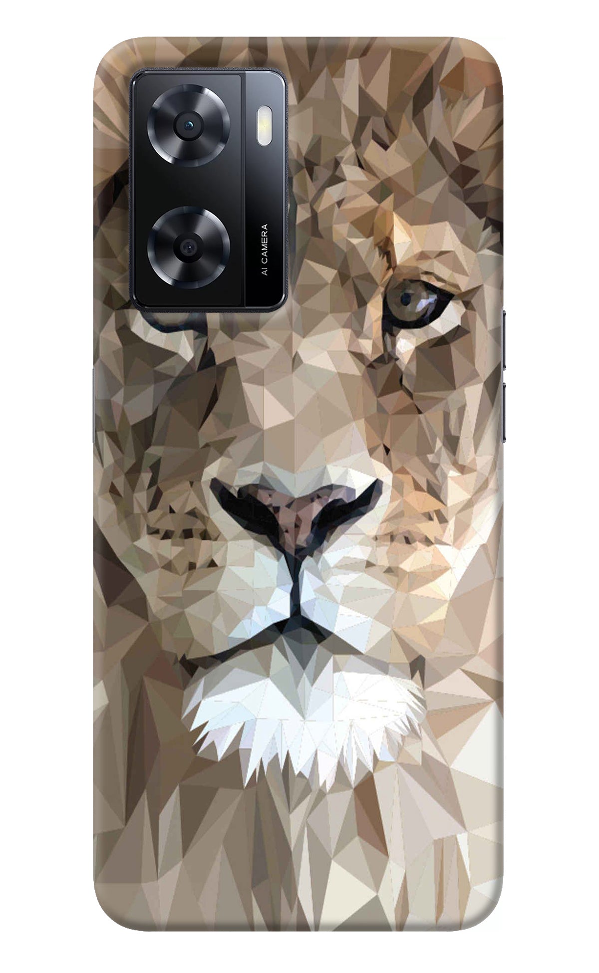 Lion Art Oppo A57 2022 Back Cover