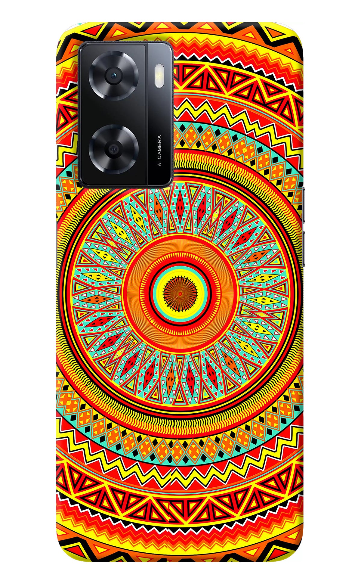 Mandala Pattern Oppo A57 2022 Back Cover