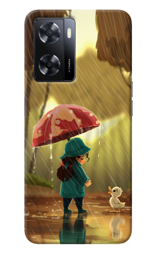 Rainy Day Oppo A57 2022 Back Cover