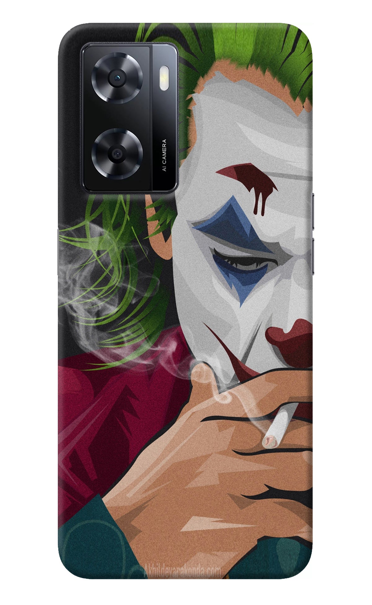 Joker Smoking Oppo A57 2022 Back Cover