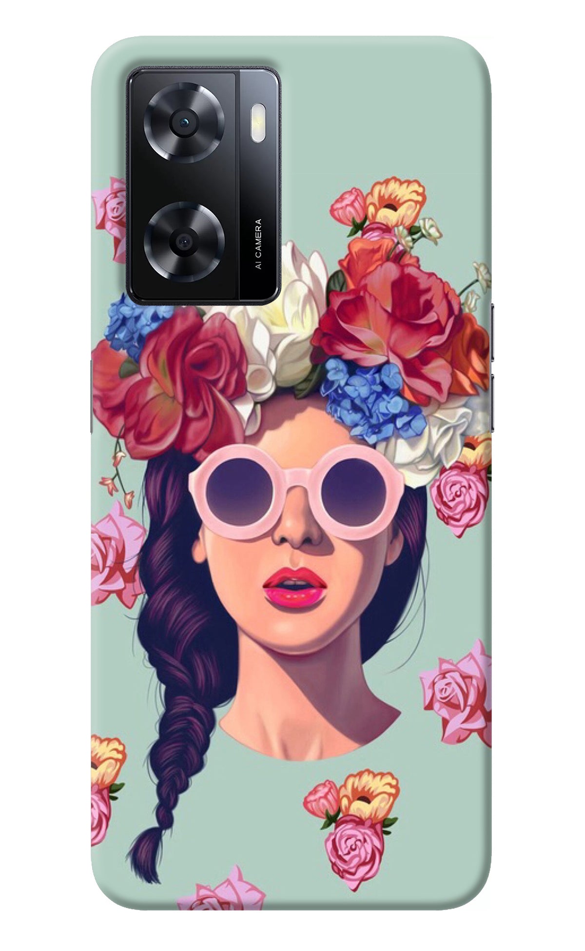 Pretty Girl Oppo A57 2022 Back Cover