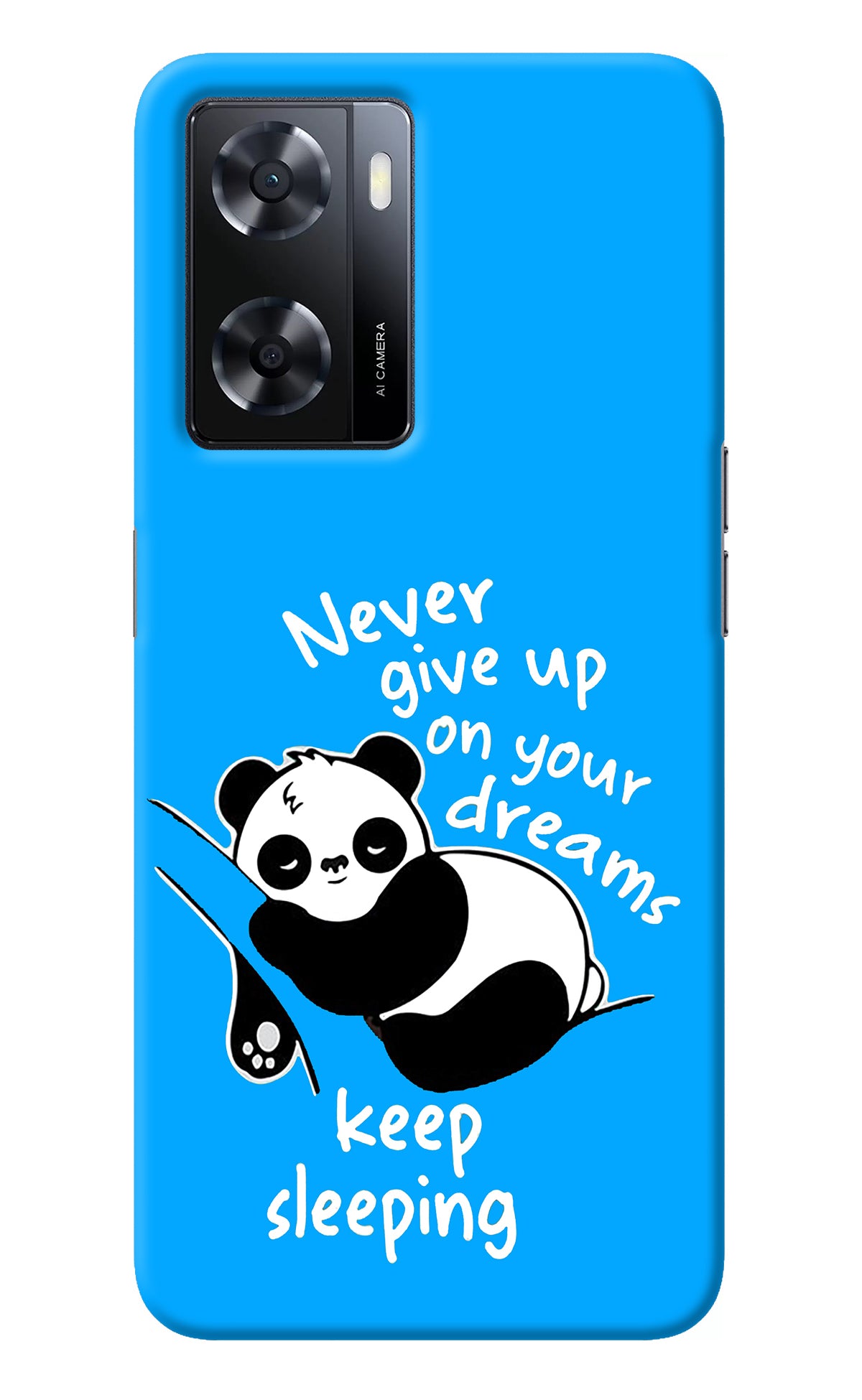 Keep Sleeping Oppo A57 2022 Back Cover