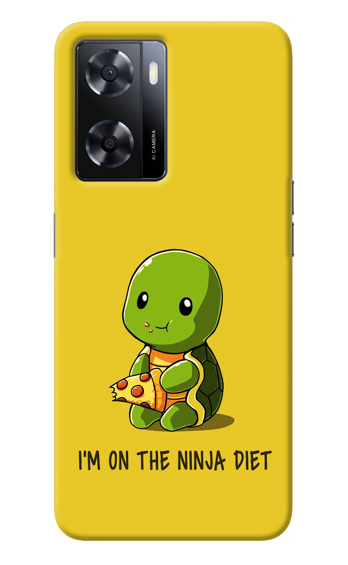 I'm on Ninja Diet Oppo A57 2022 Back Cover