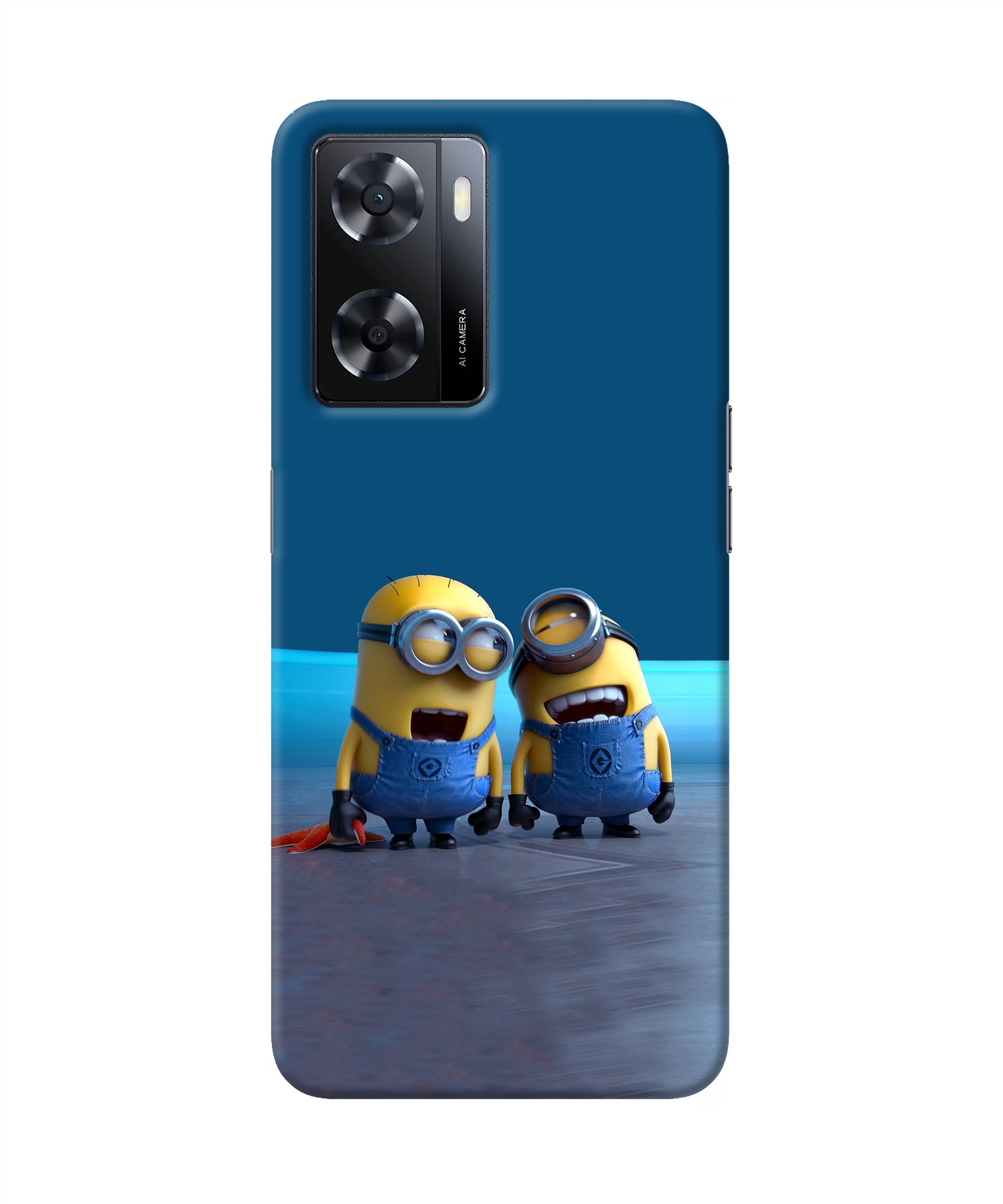 Minion Laughing Oppo A57 2022 Back Cover