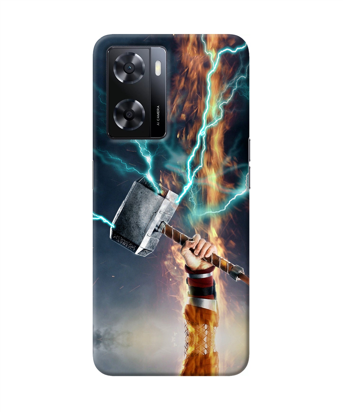 Thor Hammer Mjolnir Oppo A57 2022 Back Cover