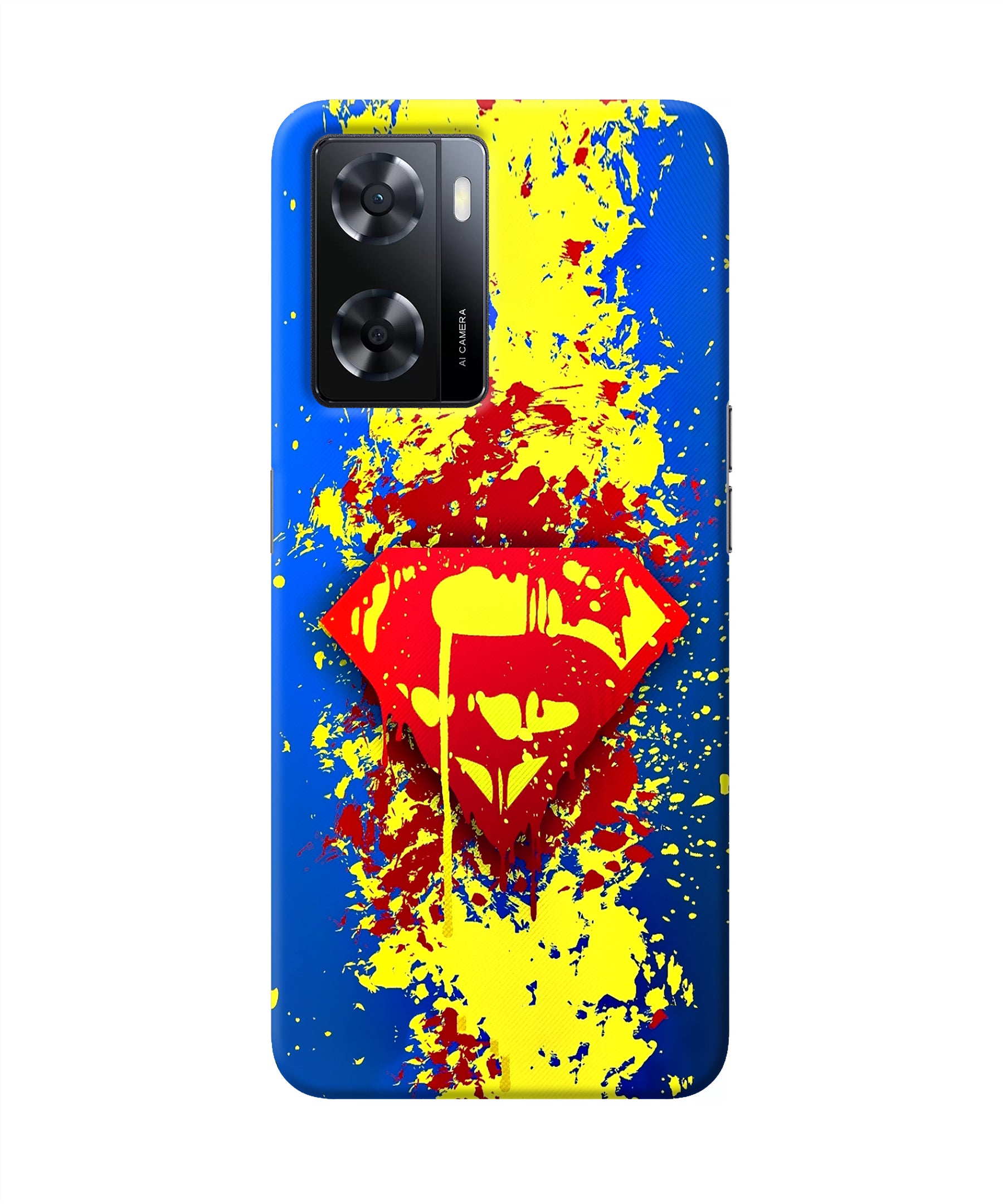 Superman logo Oppo A57 2022 Back Cover