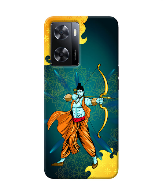 Lord Ram - 6 Oppo A57 2022 Back Cover