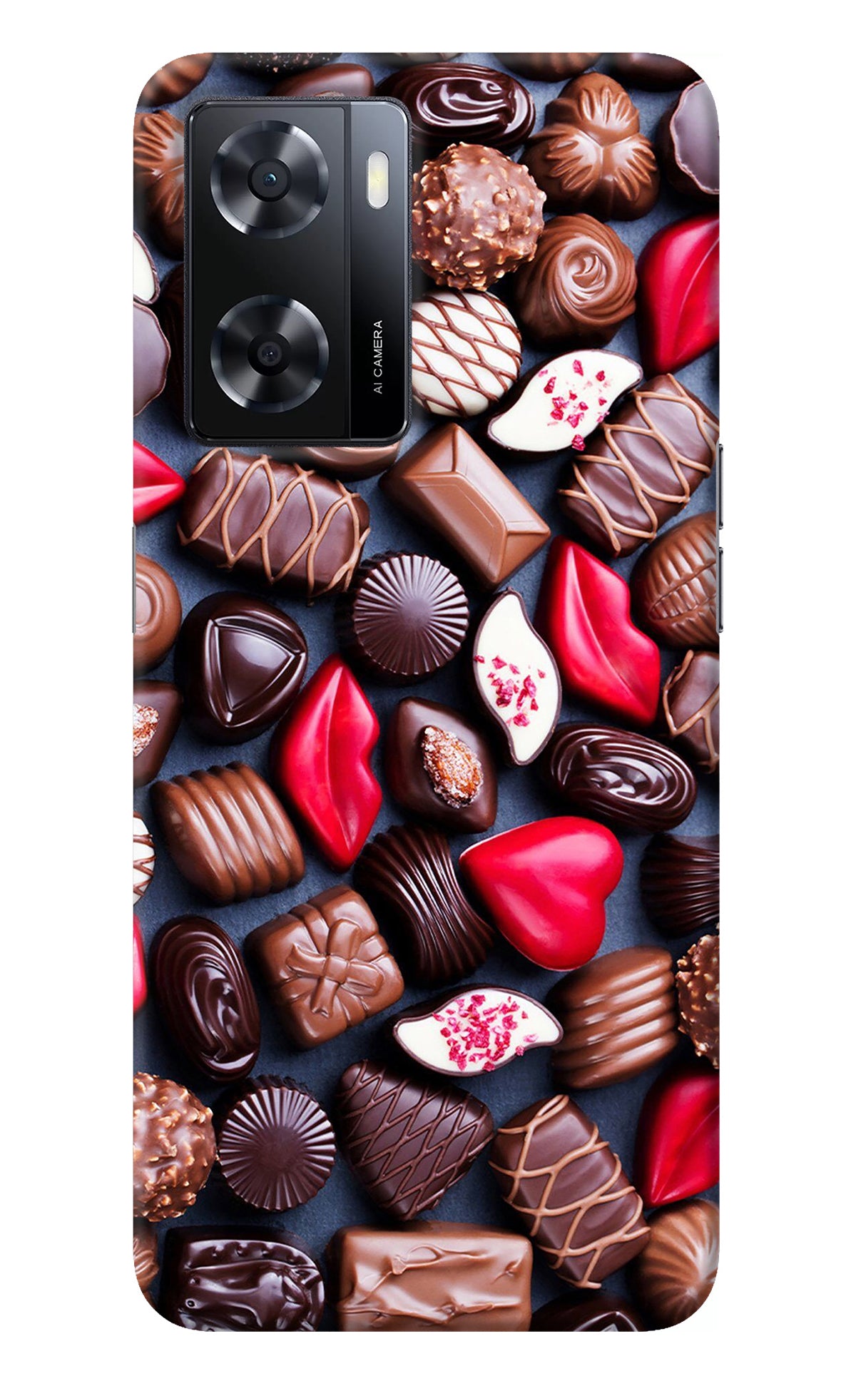 Chocolates Oppo A57 2022 Back Cover