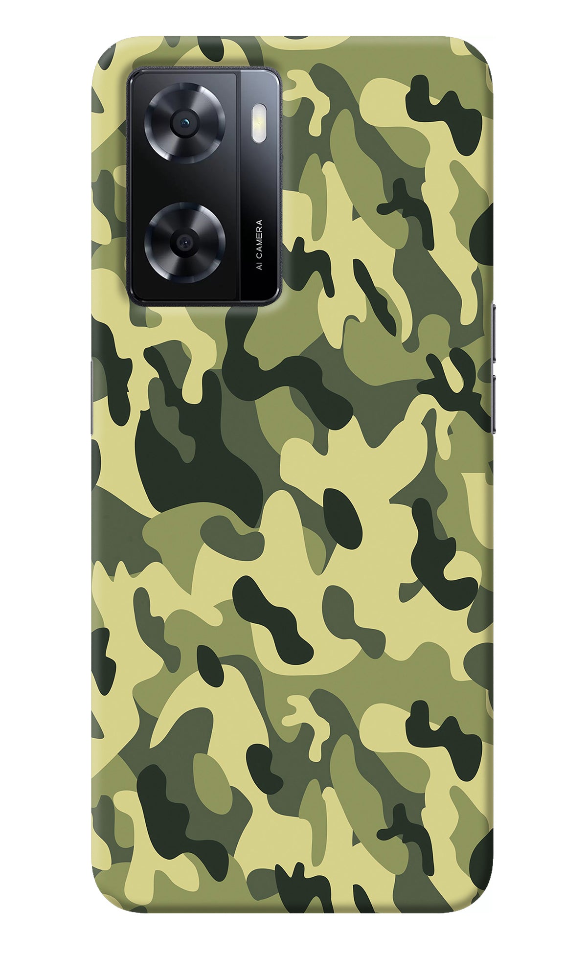 Camouflage Oppo A57 2022 Back Cover