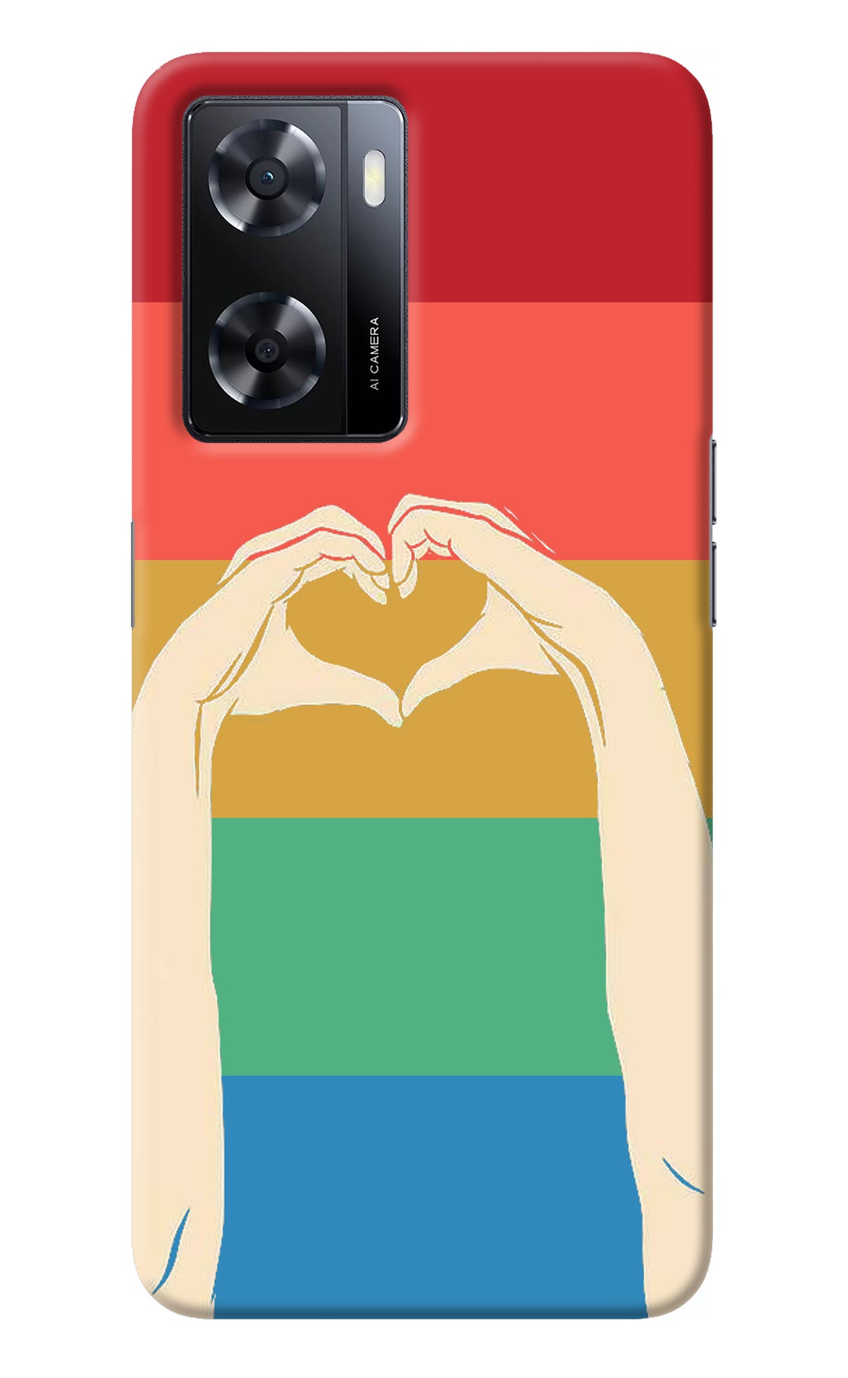 Vintage Love Oppo A57 2022 Back Cover