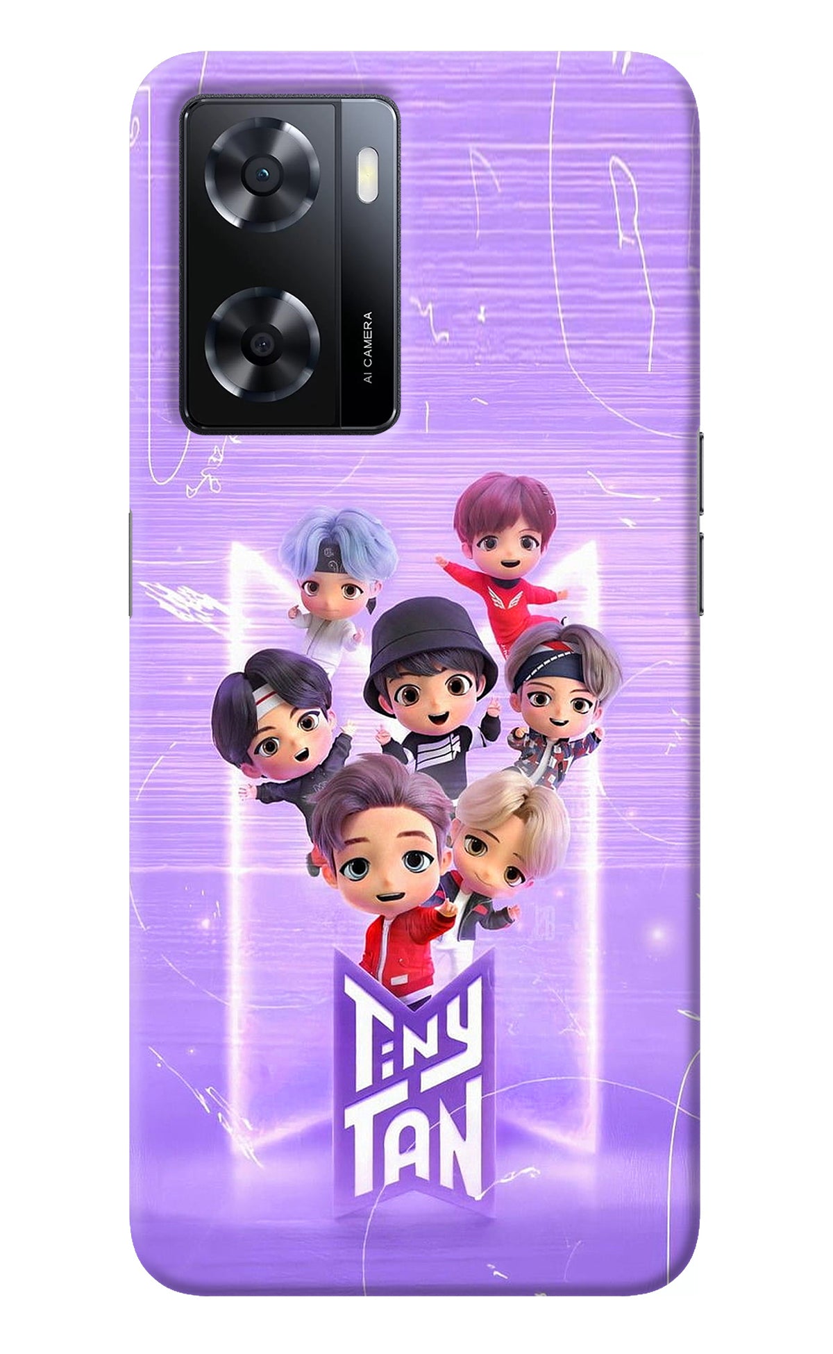 BTS Tiny Tan Oppo A57 2022 Back Cover