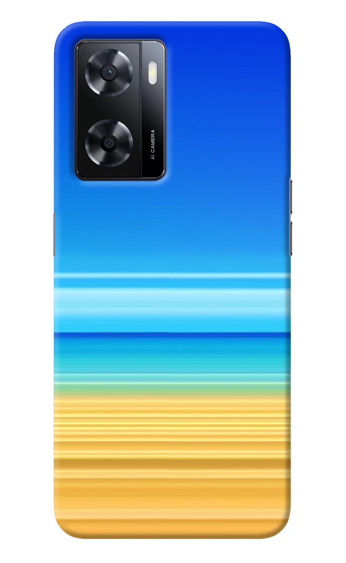 Beach Art Oppo A57 2022 Back Cover