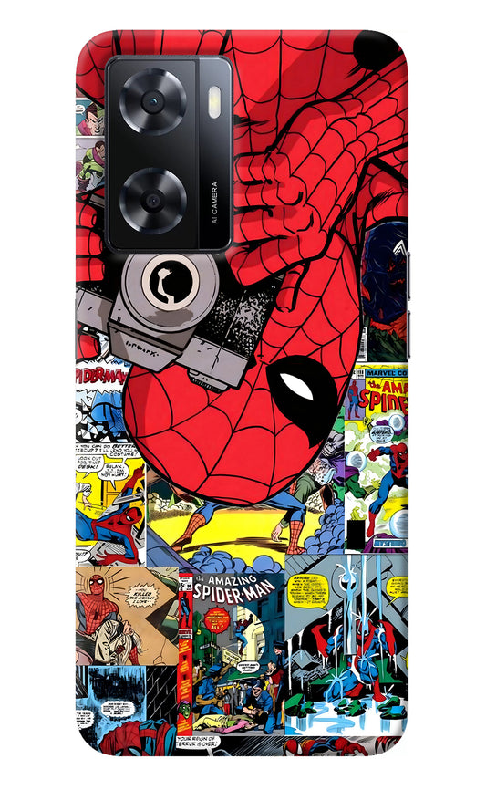 Spider Man Oppo A57 2022 Back Cover