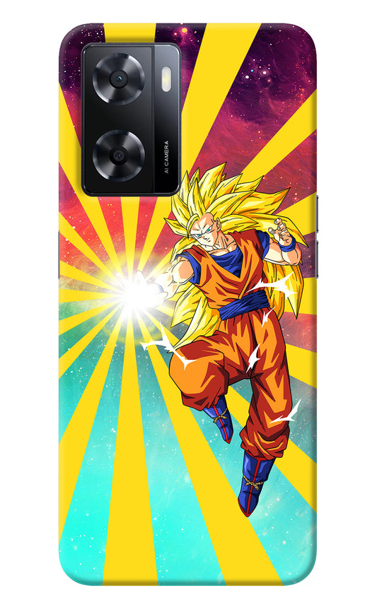 Goku Super Saiyan Oppo A57 2022 Back Cover