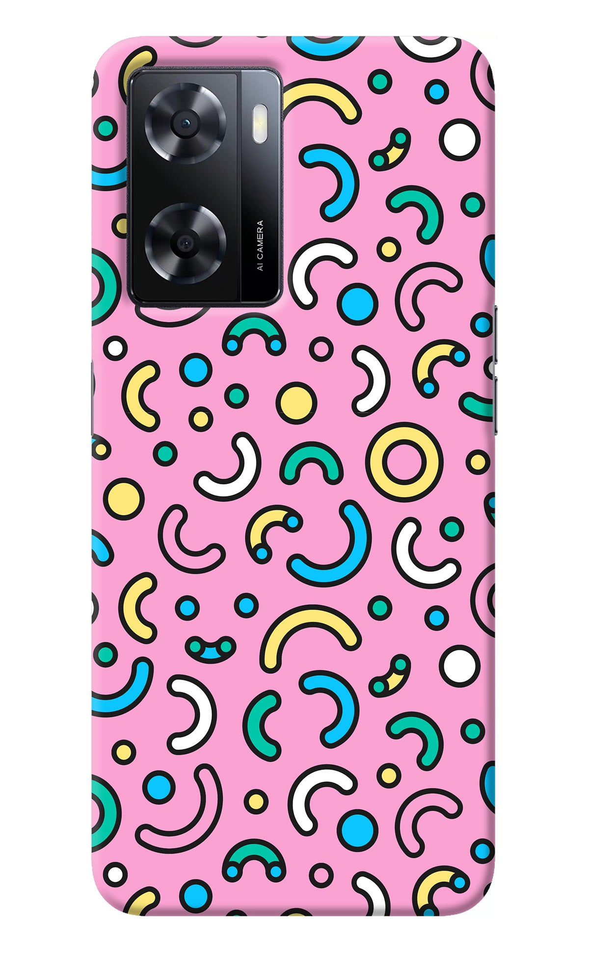 Memphis Design Oppo A57 2022 Back Cover