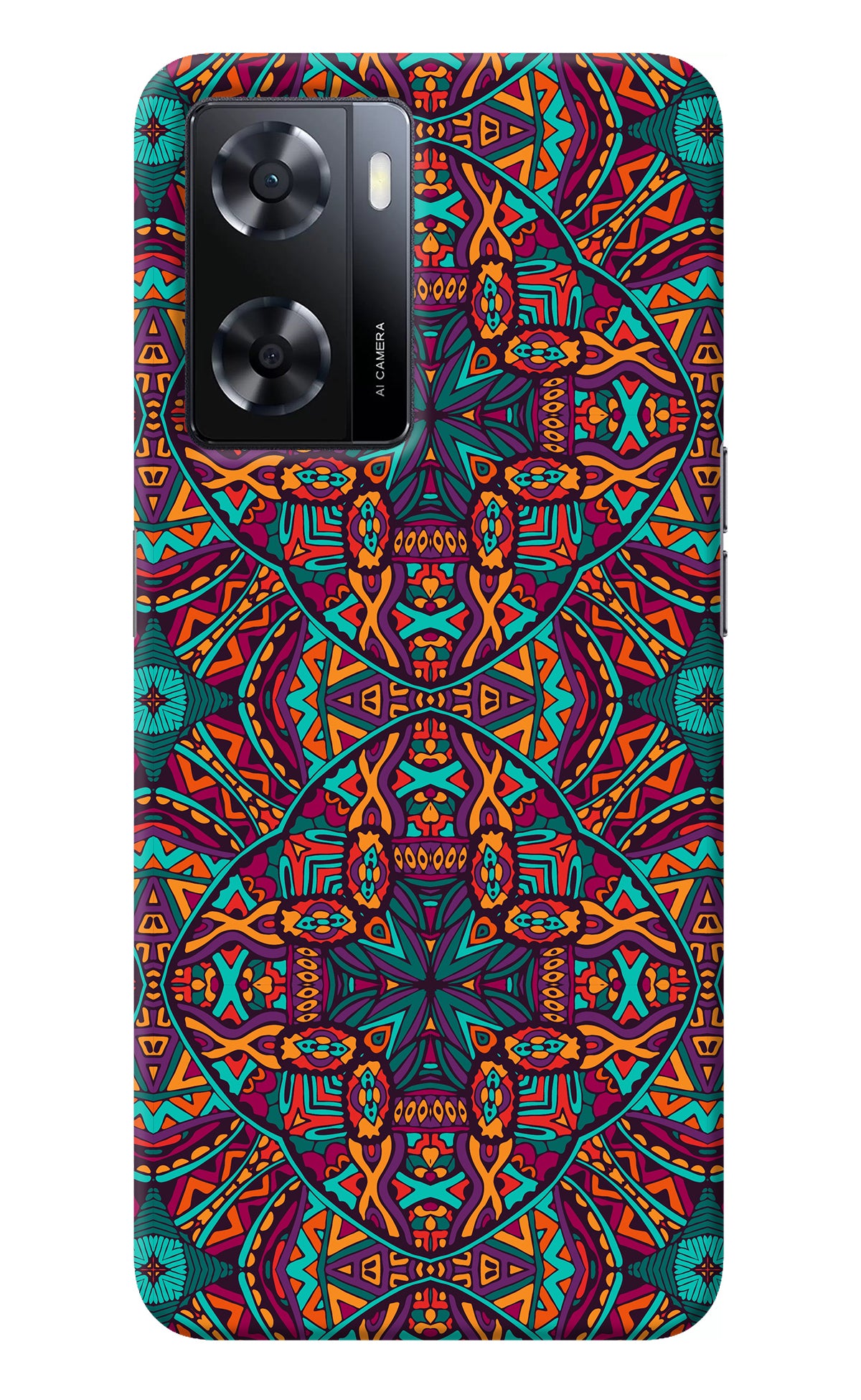 Colour Mandala Oppo A57 2022 Back Cover