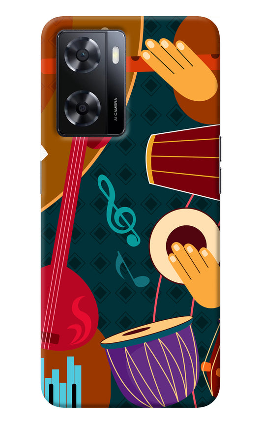 Music Instrument Oppo A57 2022 Back Cover