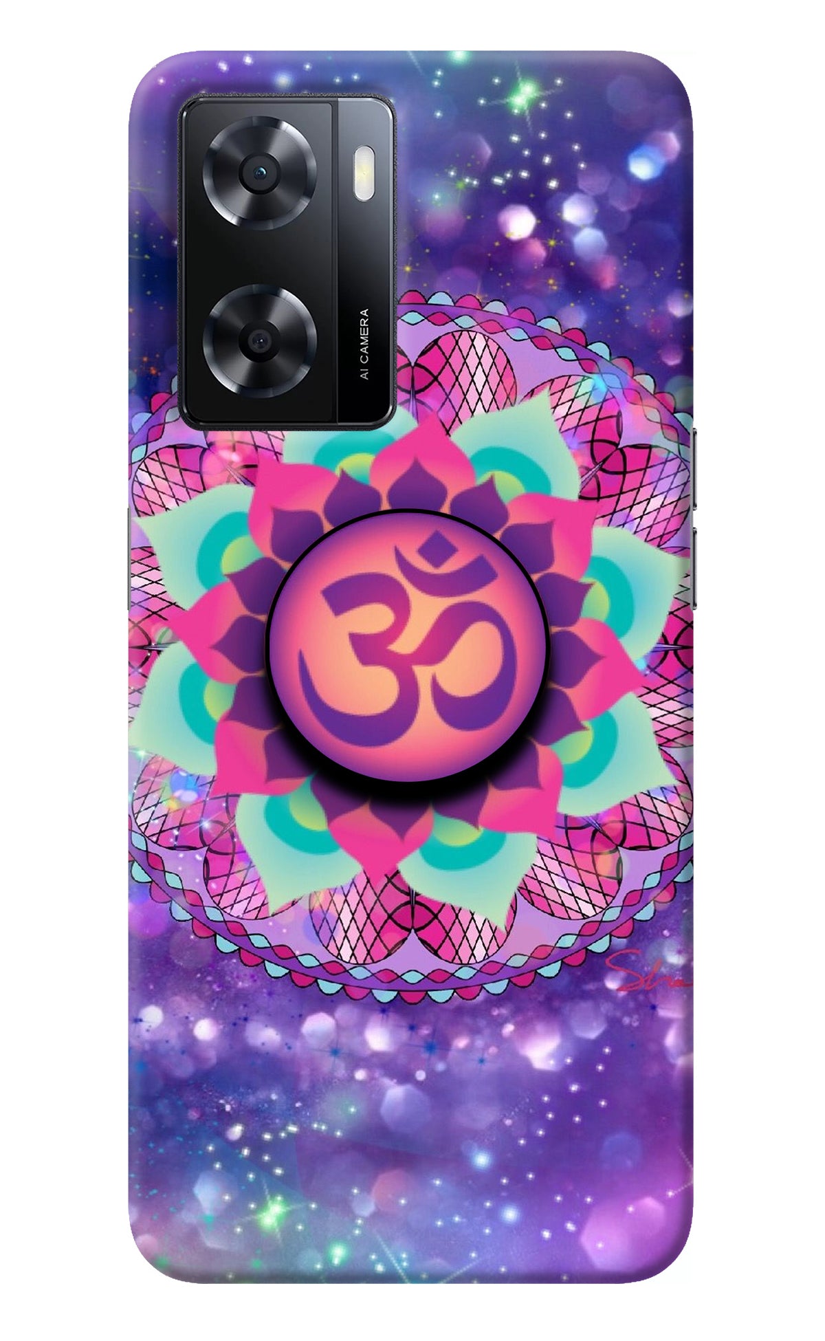 Om Purple Oppo A57 2022 Pop Case