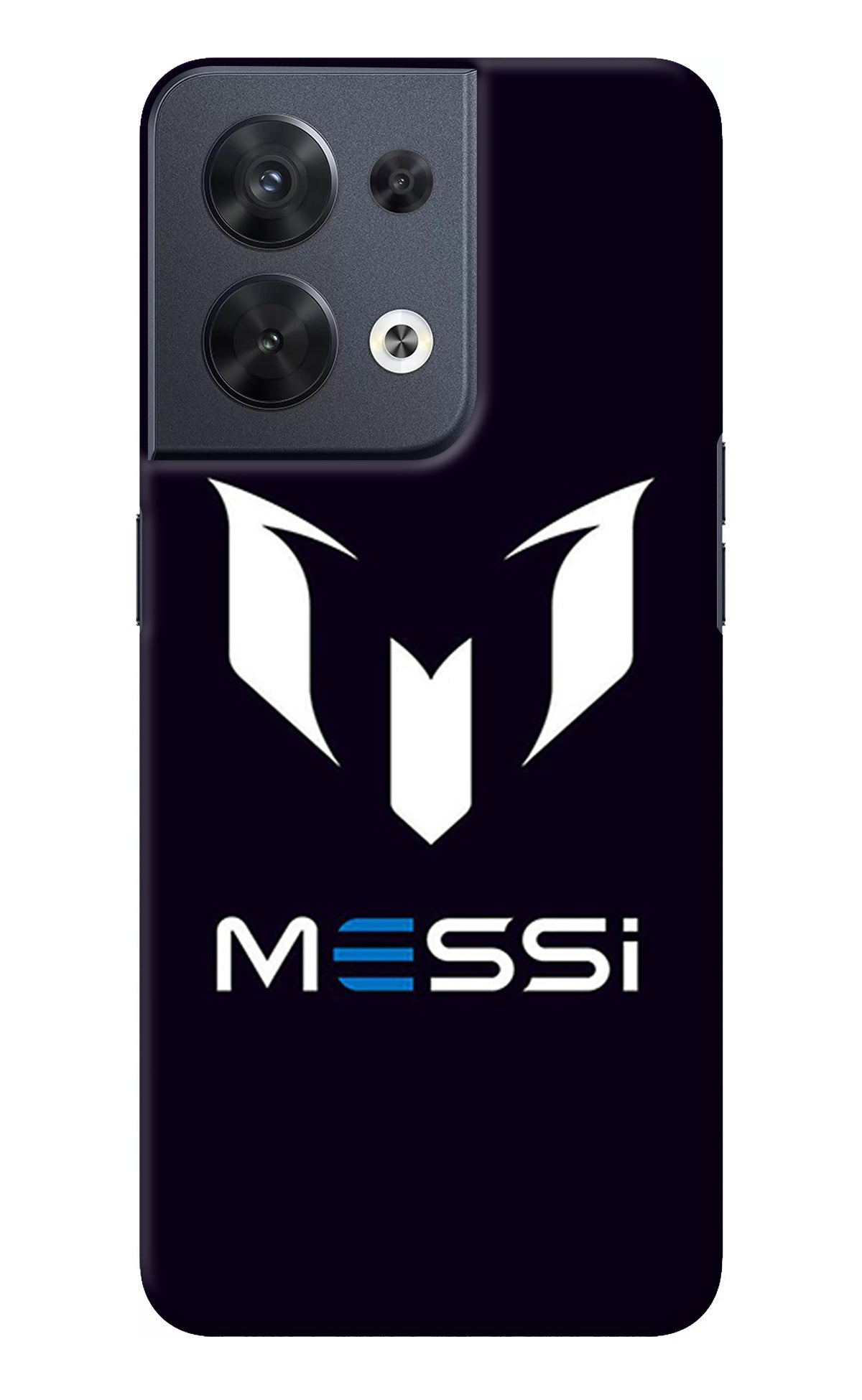 Messi Logo Oppo Reno8 Back Cover