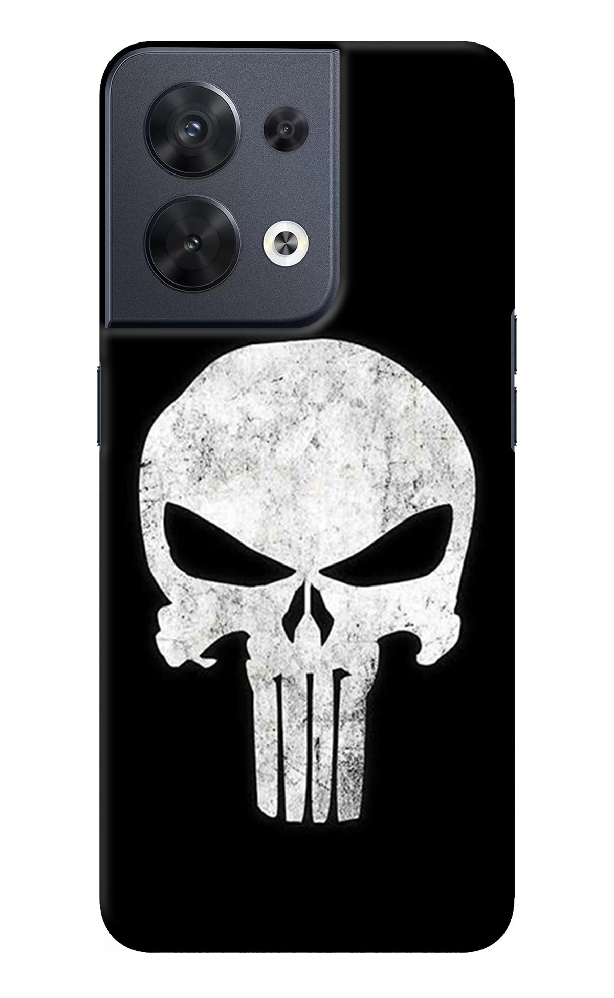 Punisher Skull Oppo Reno8 Back Cover