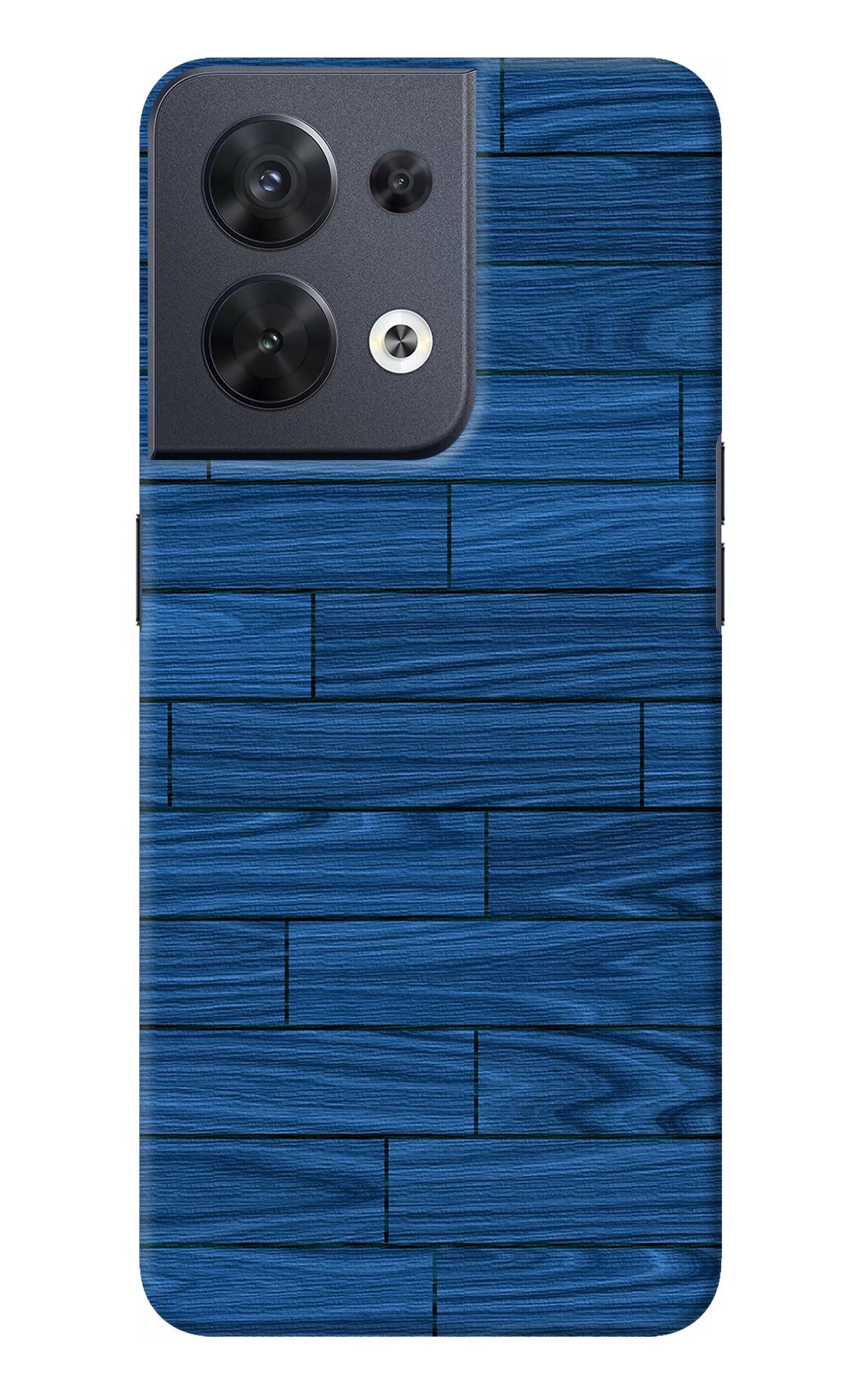 Wooden Texture Oppo Reno8 Back Cover