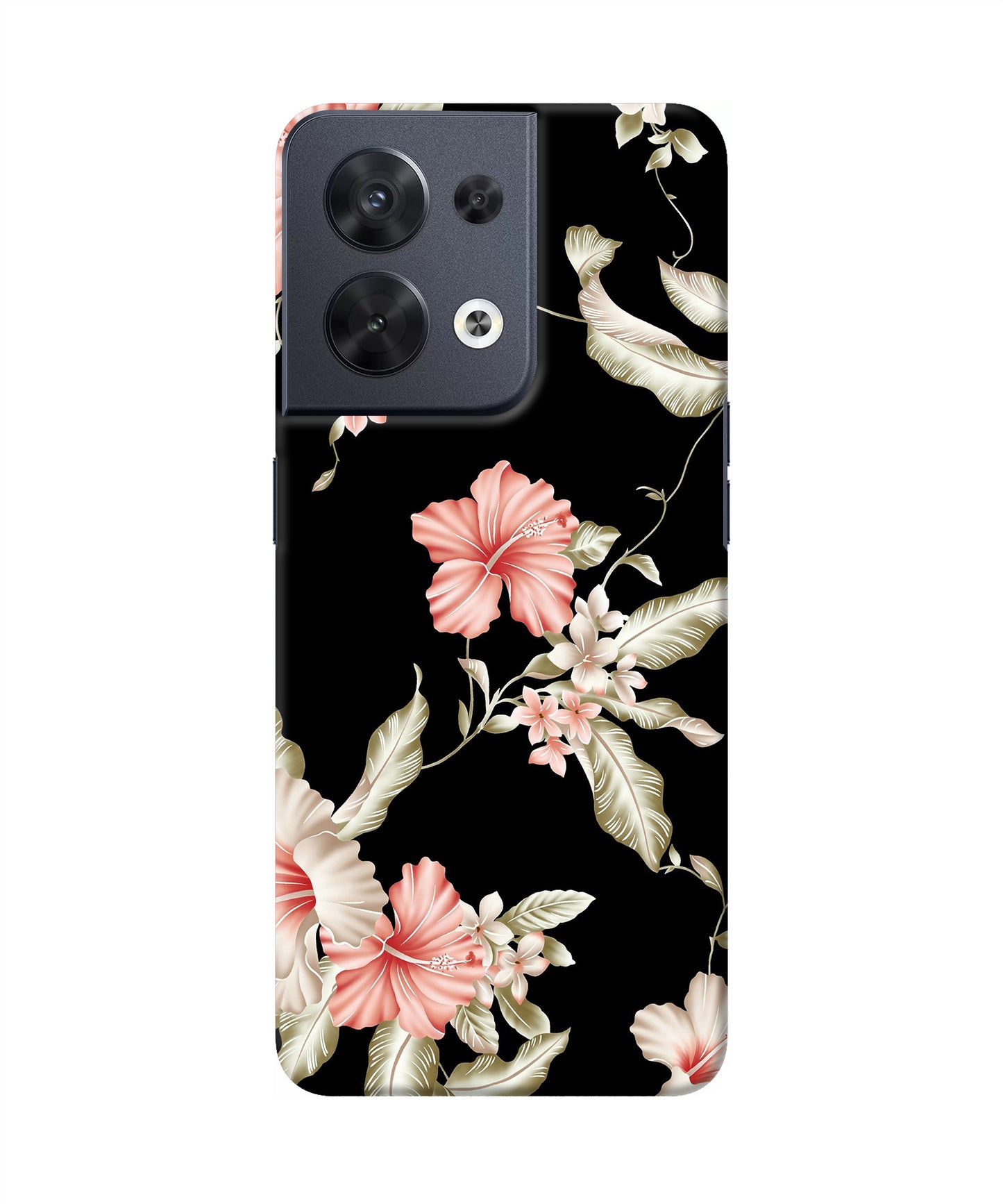 Flowers Oppo Reno8 Back Cover