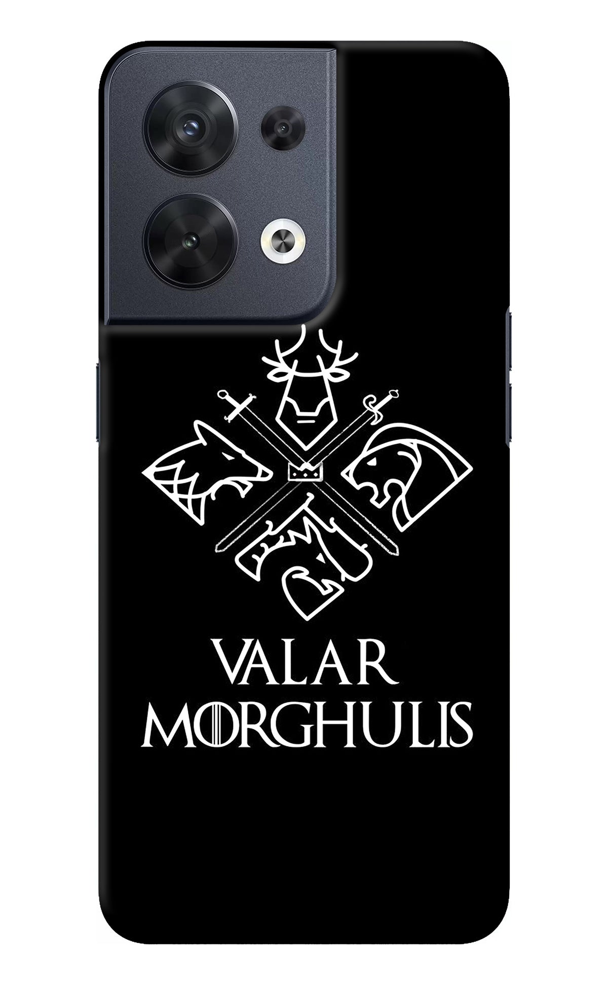 Valar Morghulis | Game Of Thrones Oppo Reno8 Back Cover