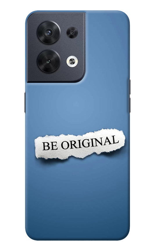 Be Original Oppo Reno8 Back Cover