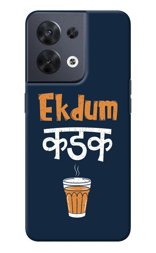 Ekdum Kadak Chai Oppo Reno8 Back Cover