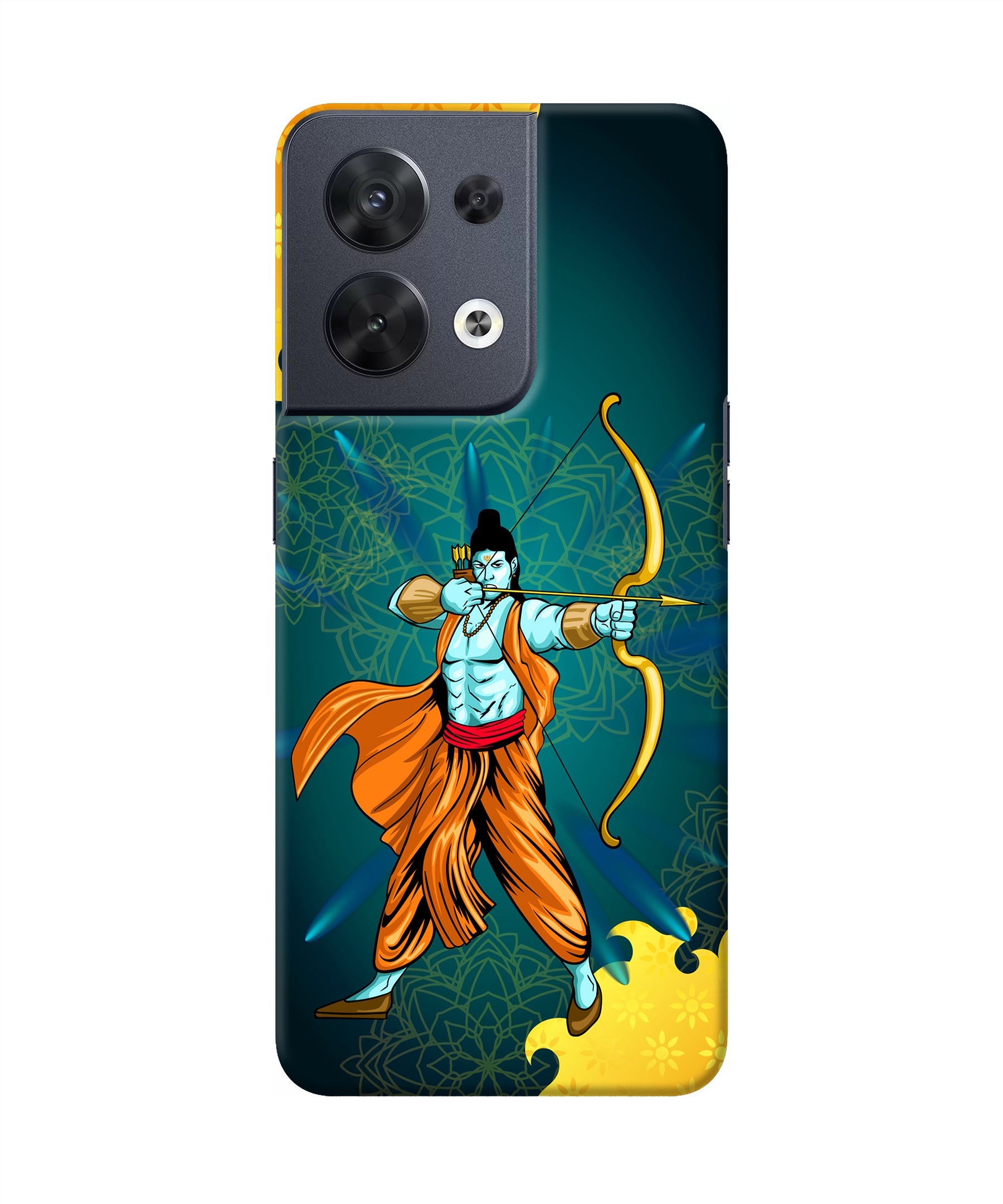 Lord Ram - 6 Oppo Reno8 Back Cover