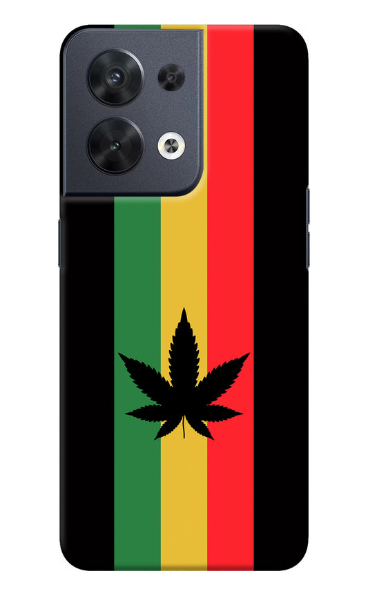 Weed Flag Oppo Reno8 Back Cover