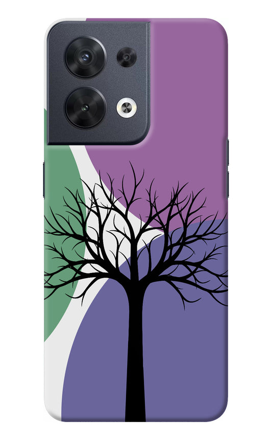 Tree Art Oppo Reno8 Back Cover