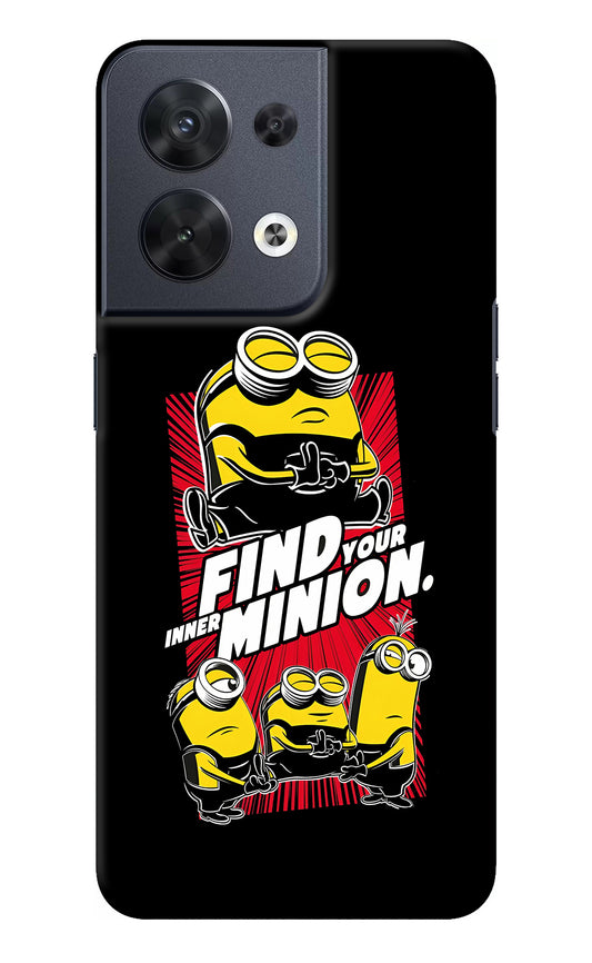 Find your inner Minion Oppo Reno8 Back Cover