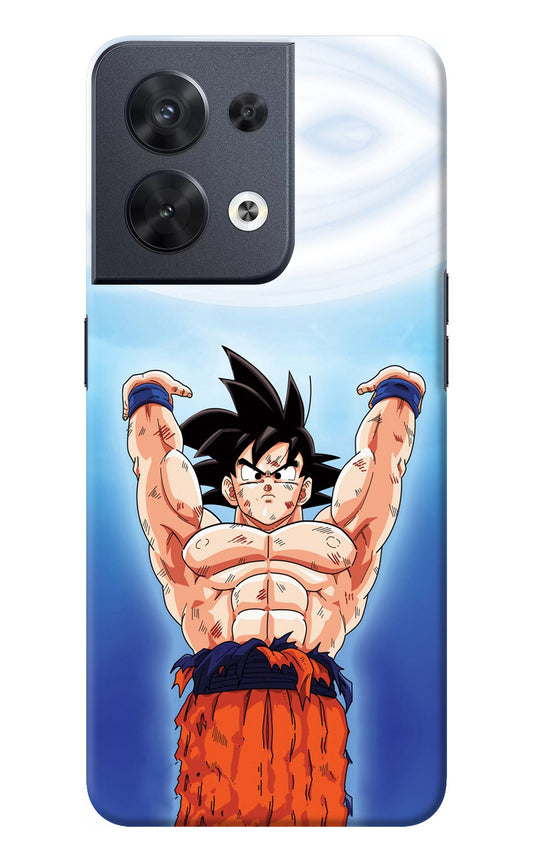 Goku Power Oppo Reno8 Back Cover
