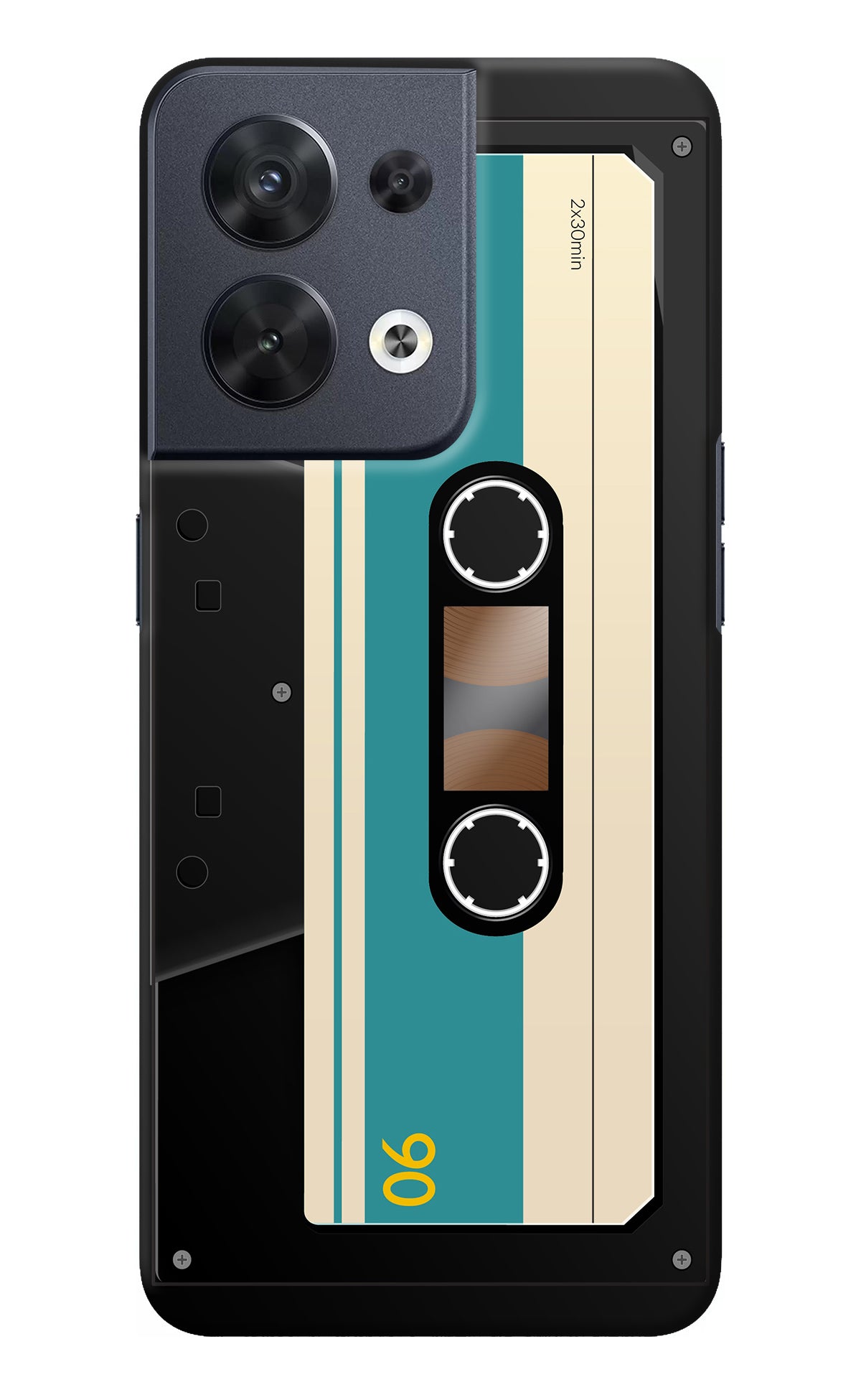 Cassette Oppo Reno8 Back Cover