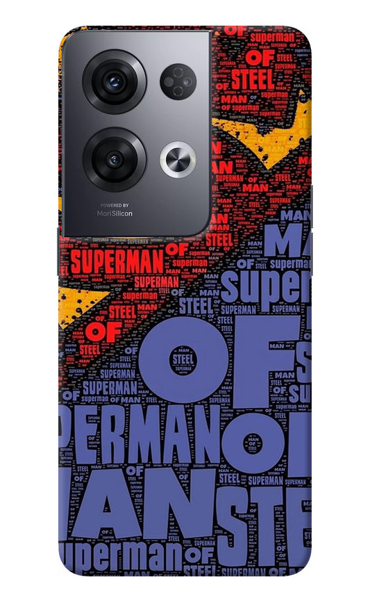 Superman Oppo Reno8 Pro Back Cover