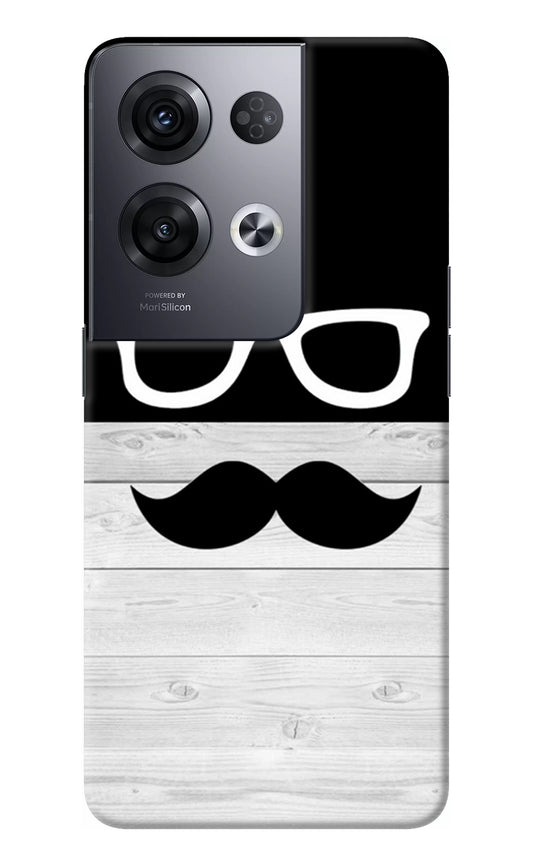 Mustache Oppo Reno8 Pro Back Cover