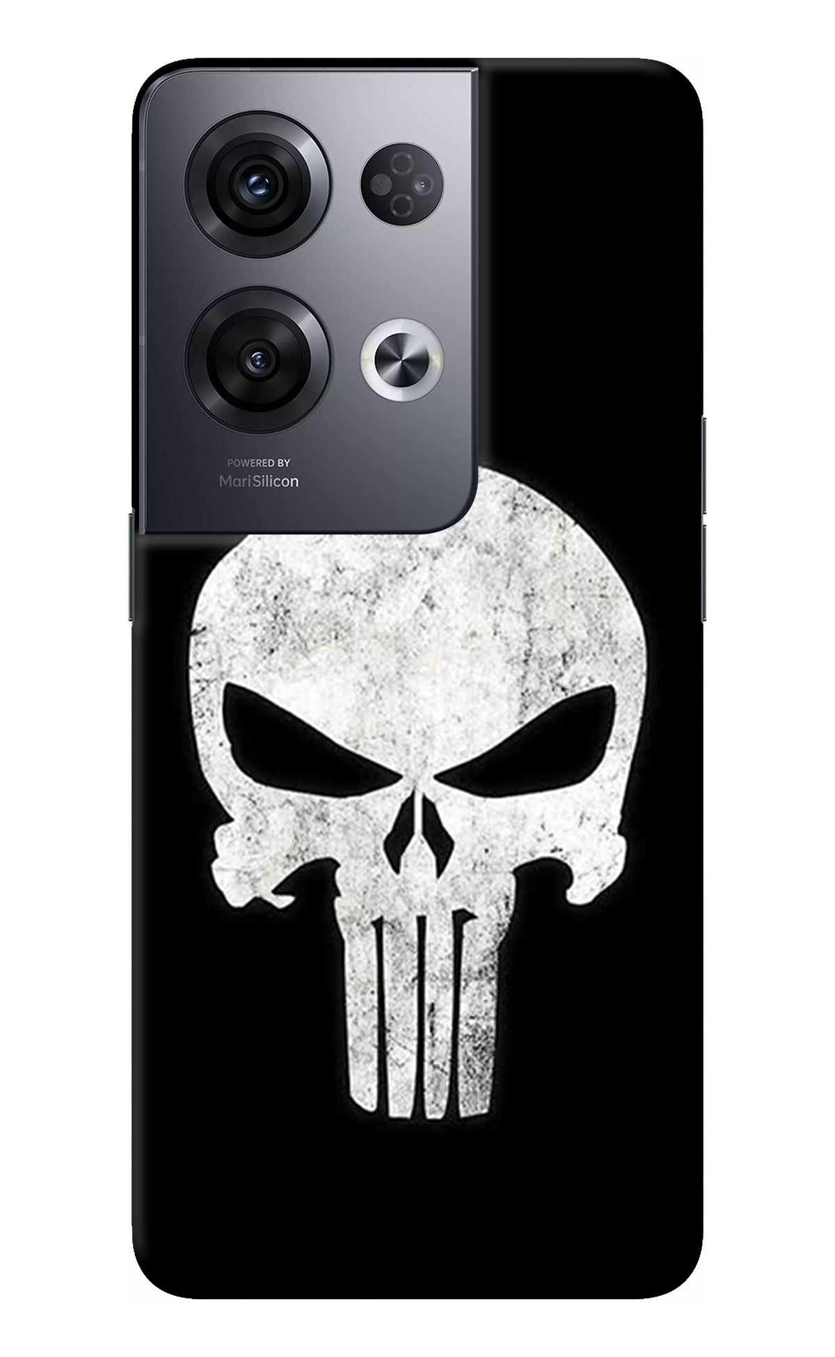 Punisher Skull Oppo Reno8 Pro Back Cover