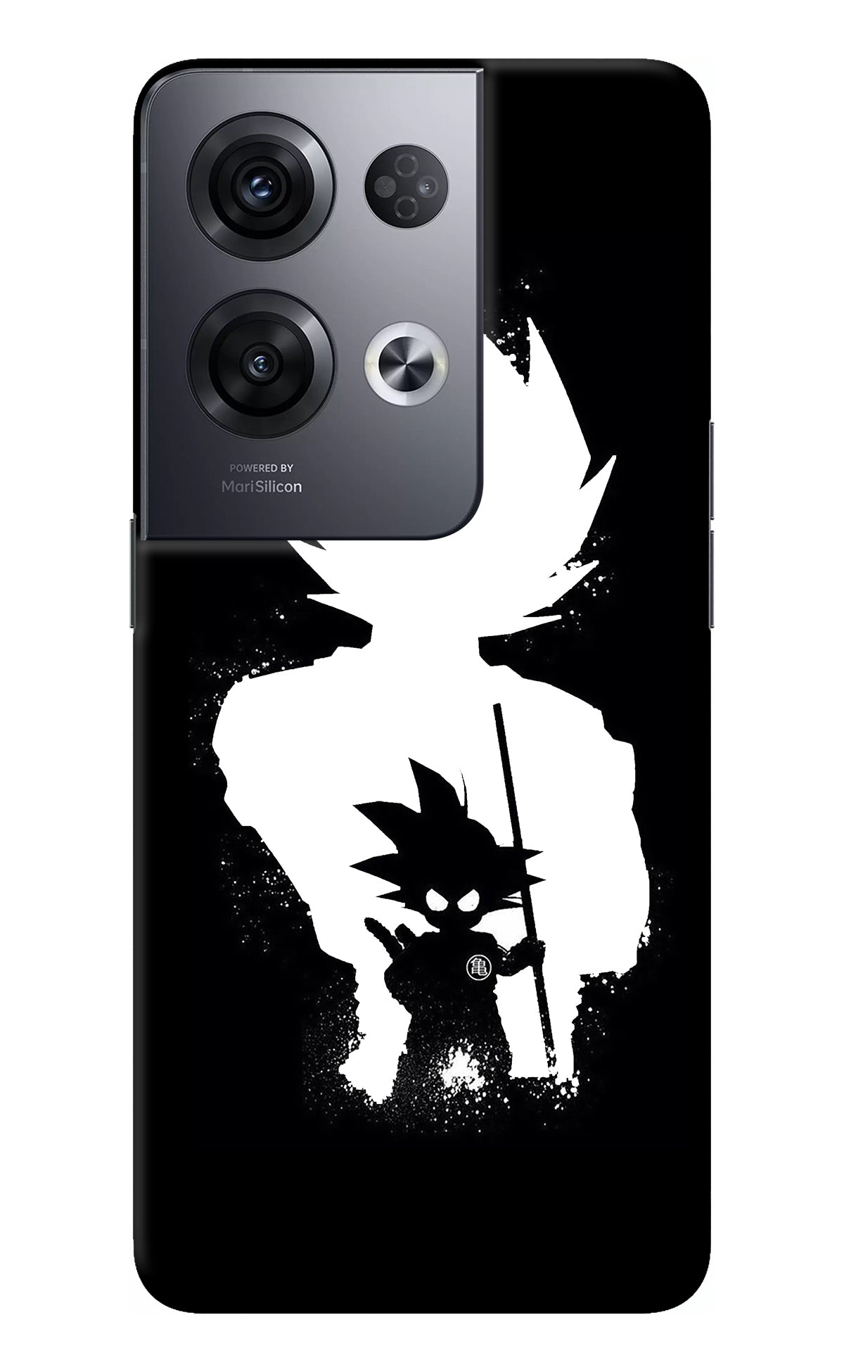 Goku Shadow Oppo Reno8 Pro Back Cover